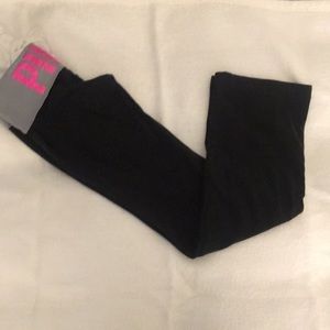 Black PINK yoga Boot cut Leggings size Small